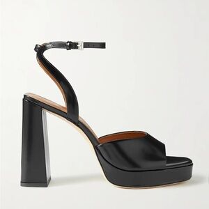 NIB/NWT STAUD Solange Black Platform Shoes